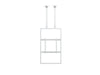 Multibrackets M Pro Series Enclosure 55" B2B High Brightness Wall Medium White Signage Display Enclosures Multibrackets