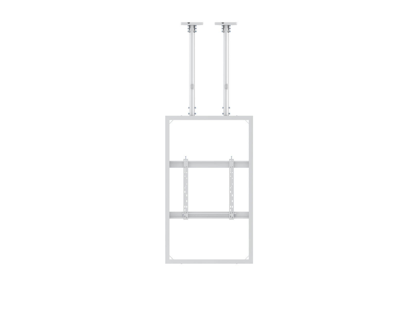 Multibrackets M Pro Series Enclosure 55" B2B High Brightness Wall Medium White Signage Display Enclosures Multibrackets