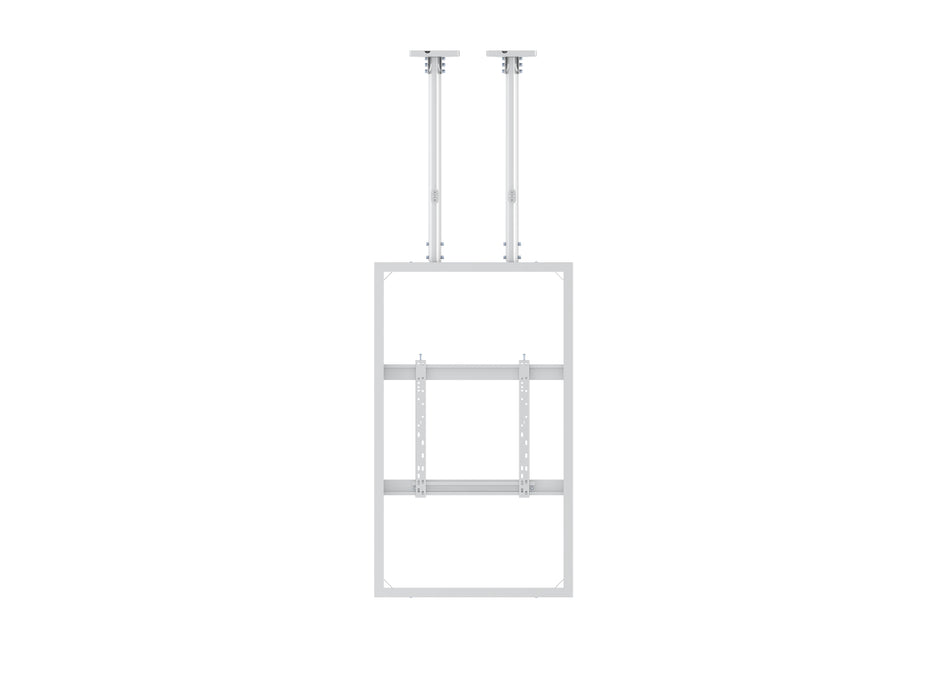 Multibrackets M Pro Series Enclosure 55" B2B High Brightness Wall Medium White Signage Display Enclosures Multibrackets