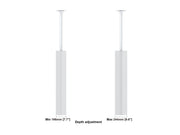 Multibrackets M Pro Series Enclosure 55" B2B High Brightness Wall Medium White Signage Display Enclosures Multibrackets