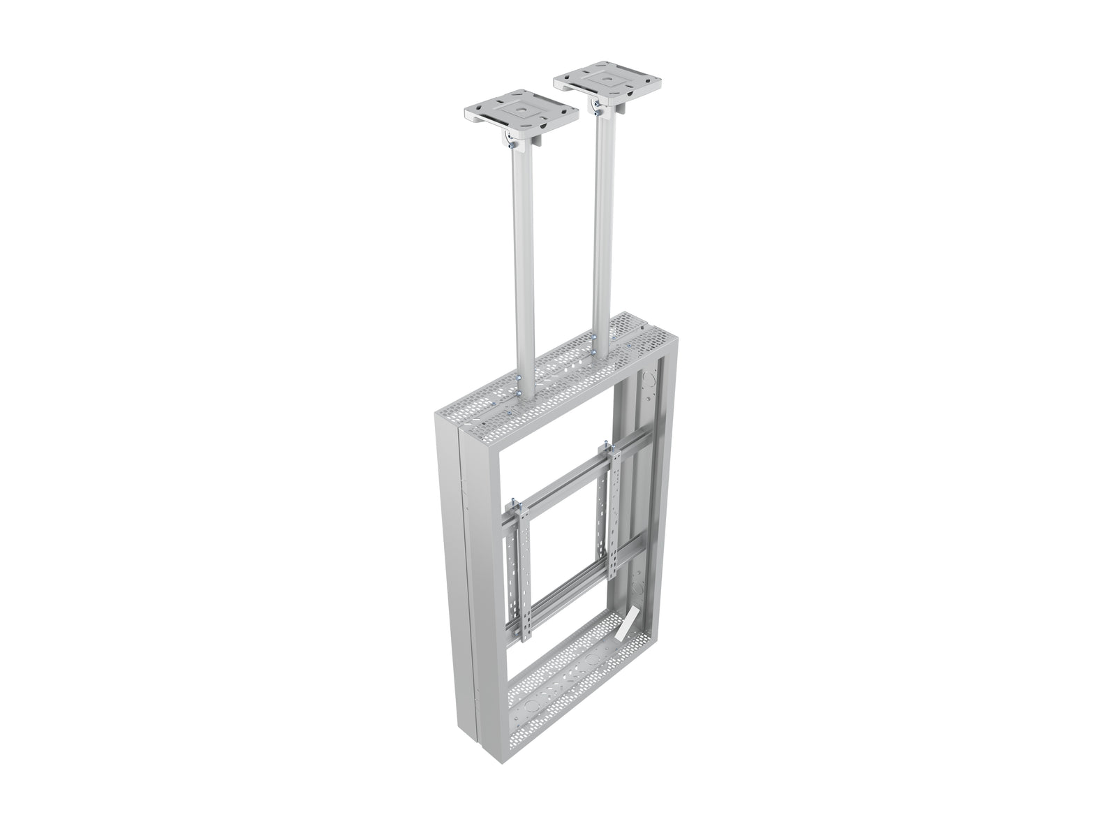Multibrackets M Pro Series Enclosure 55" B2B High Brightness Wall Medium White Signage Display Enclosures Multibrackets