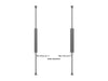 Multibrackets M Pro Series Enclosure 55" Floor to Ceiling Mount B2B Medium - 3m Length Signage Display Enclosures Multibrackets