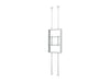Multibrackets M Pro Series Enclosure 55" Floor to Ceiling Mount B2B Medium - 3m Length Signage Display Enclosures Multibrackets