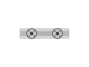 Multibrackets M Pro Series Enclosure 55" Floor to Ceiling Mount B2B Medium - 3m Length Signage Display Enclosures Multibrackets