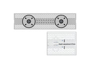 Multibrackets M Pro Series Enclosure 55" Floor to Ceiling Mount B2B Medium - 3m Length Signage Display Enclosures Multibrackets