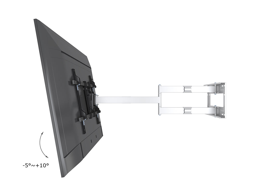 Multibrackets 42" - 75" M Universal Long Reach Single Arm Mount | 7350073736874 Wall Mount Bracket Multibrackets