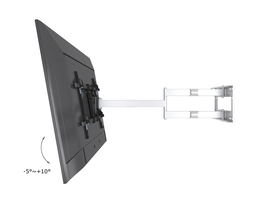 Multibrackets 42" - 75" M Universal Long Reach Single Arm Mount | 7350073736874