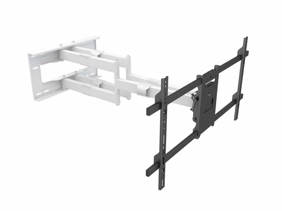 Multibrackets M Universal Long Reach Dual Arm TV Wall Mount - 50" to 86" Screen Wall Mount Bracket Multibrackets
