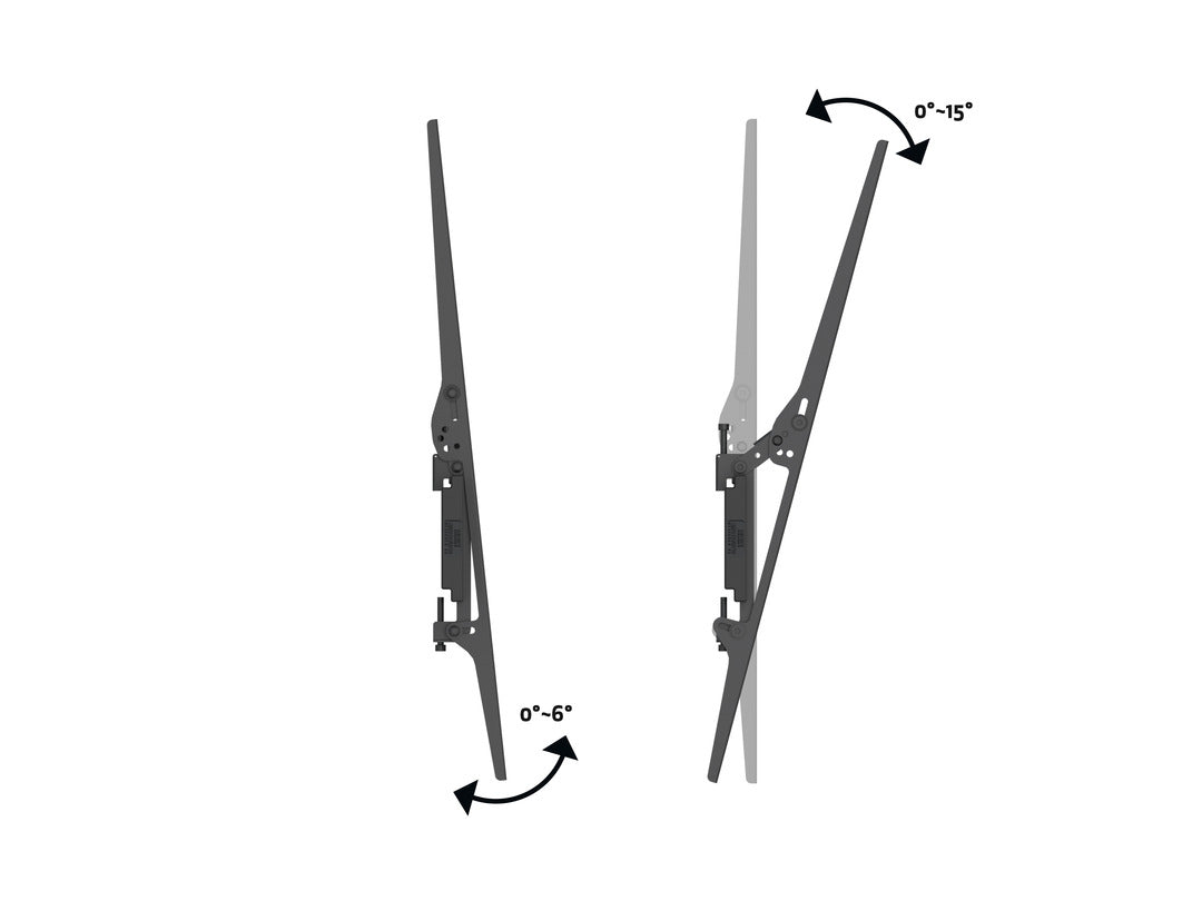 Multibrackets 42"-75" - 1.5m Portrait Display Ceiling Mount Pro Ceiling Mount Bracket Multibrackets