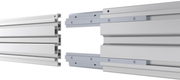 Neomounts NMPRO-CMB4 Quad Ceiling Menu Board Mount 32″–65″, 114 cm Pole Ceiling Mount Bracket NeoMounts