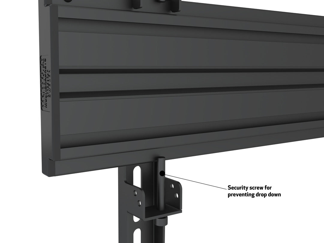 Multibrackets 40" - 75" MBC1UX2P 1.5m Display Ceiling Mount Pro For 2 Screens Ceiling Mount Bracket Multibrackets