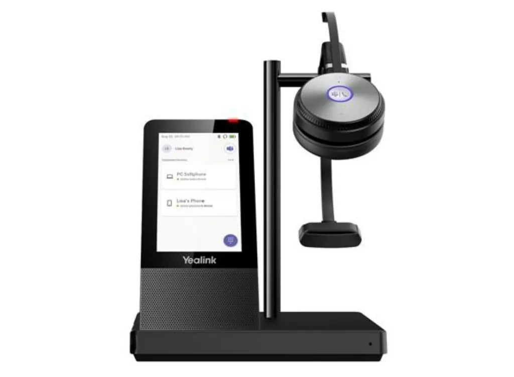 Yealink WH66 Mono UC Workstation DECT Wireless Headset | WH66 MONO TEAMS Headset Yealink