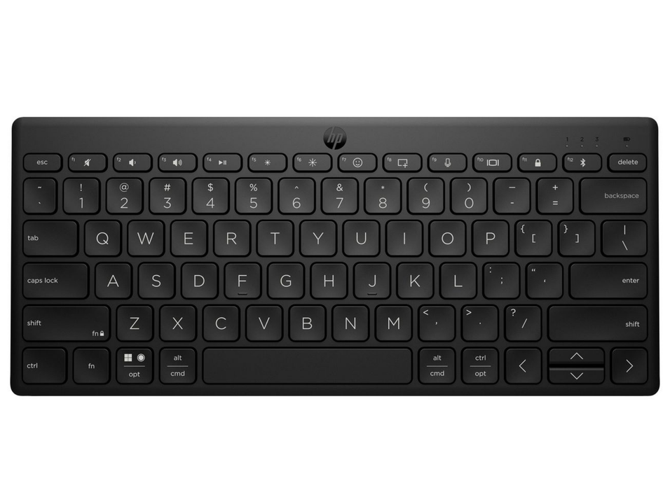 HP 350 Compact Multi-Device Bluetooth Keyboard – Black | 692S8AA#ABE Keyboard & Mouse HP