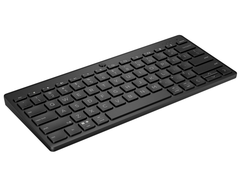 HP 350 Compact Multi-Device Bluetooth Keyboard – Black | 692S8AA#ABE Keyboard & Mouse HP
