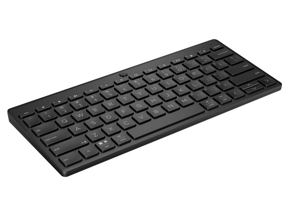 HP 350 Compact Bluetooth Keyboard – Multi-Device, Wireless, Black | 692S8AA#ABZ Keyboard & Mouse HP