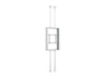 Multibrackets M Pro Series Enclosure 55" Floor to Ceiling Mount B2B High Brightness Medium