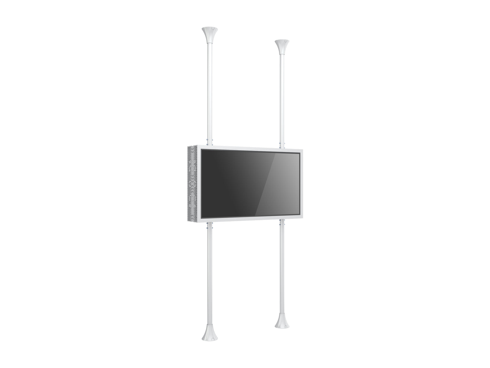 Multibrackets M Pro Series Enclosure 55" Floor to Ceiling Mount B2B High Brightness Medium Signage Display Enclosures Multibrackets