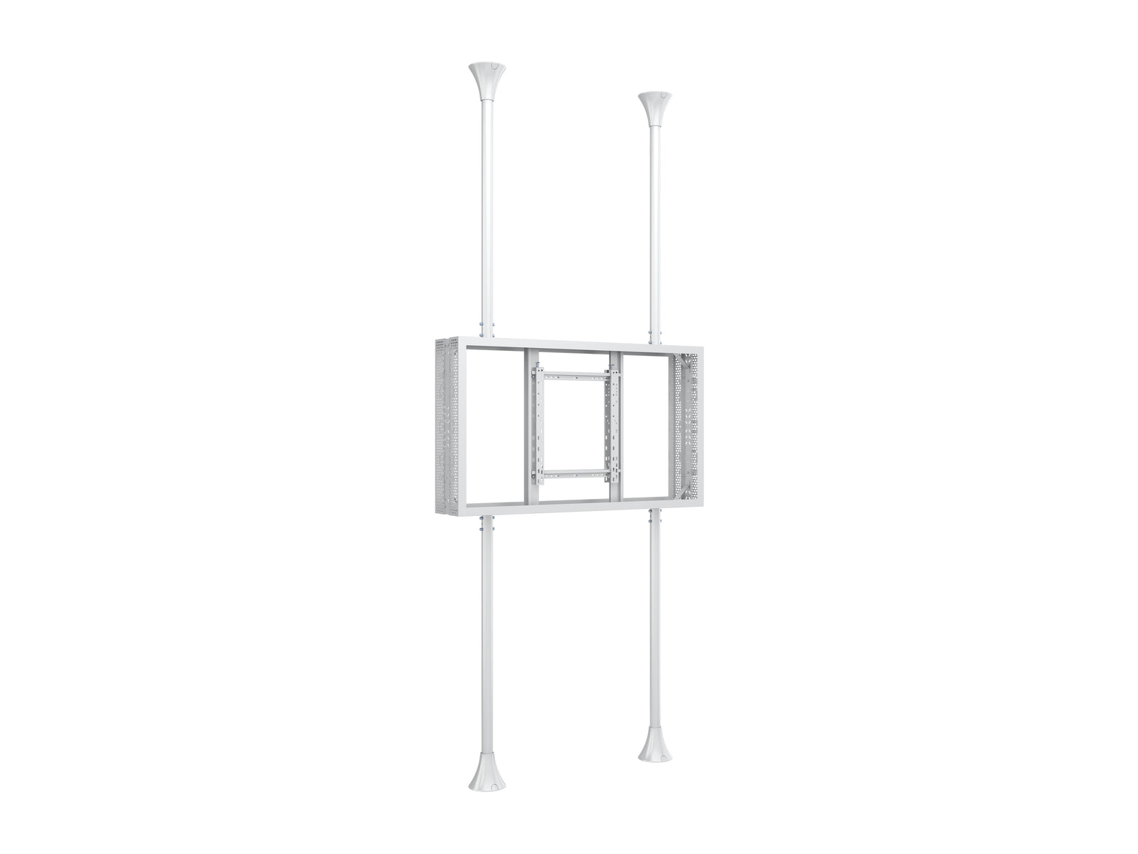 Multibrackets M Pro Series Enclosure 55" Floor to Ceiling Mount B2B High Brightness Medium Signage Display Enclosures Multibrackets