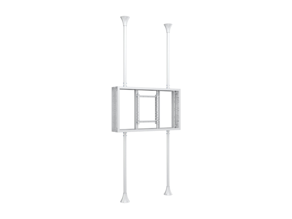 Multibrackets M Pro Series Enclosure 55" Floor to Ceiling Mount B2B High Brightness Medium Signage Display Enclosures Multibrackets