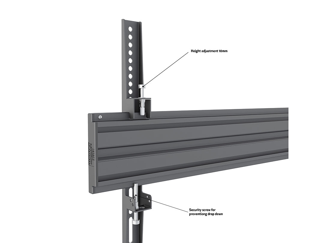 Multibrackets MBW1UP Fixed M Wallmount Pro - (40"-100") Wall Mount Bracket Multibrackets