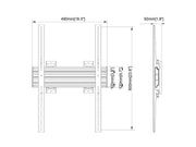Multibrackets MBW1UP Fixed M Wallmount Pro - (40"-100") Wall Mount Bracket Multibrackets