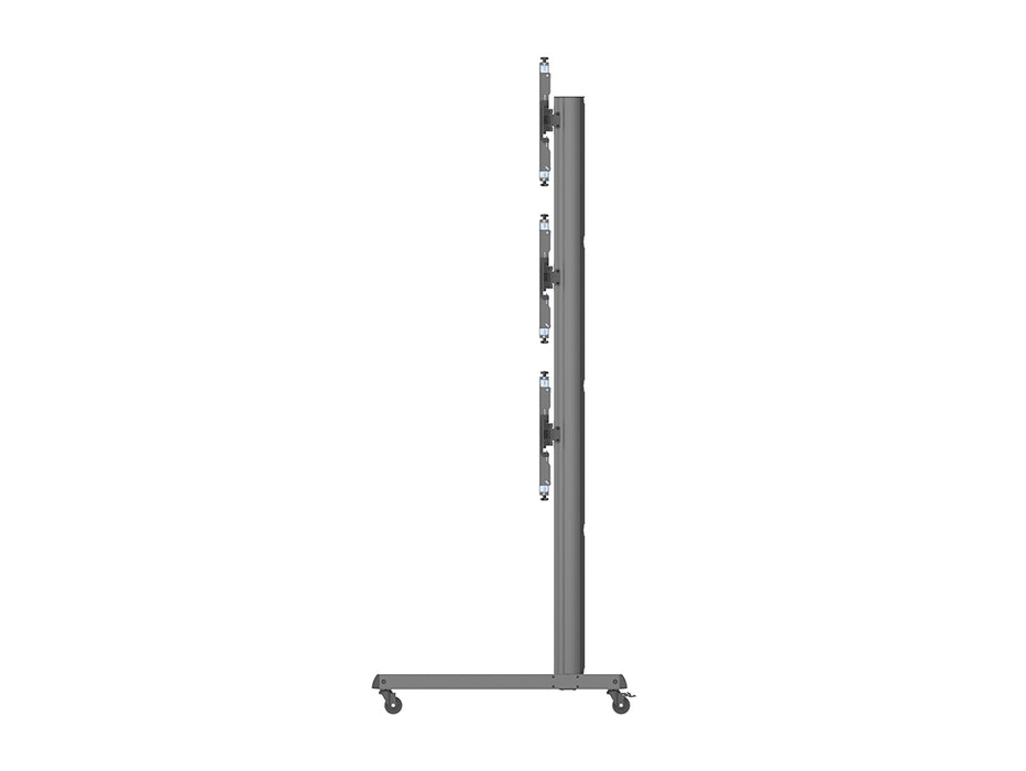 Multibrackets M Pro Series Video Wall Stand 1X3 - (46"-75")