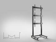 Multibrackets M Pro Series 46" - 75" 1X3 Video Wall Stand | 7350105216954 Wall Mount Bracket Multibrackets