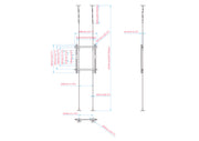 Multibrackets M Pro Series Wire 6000 - (40" - 65") Mounting Accessory Multibrackets