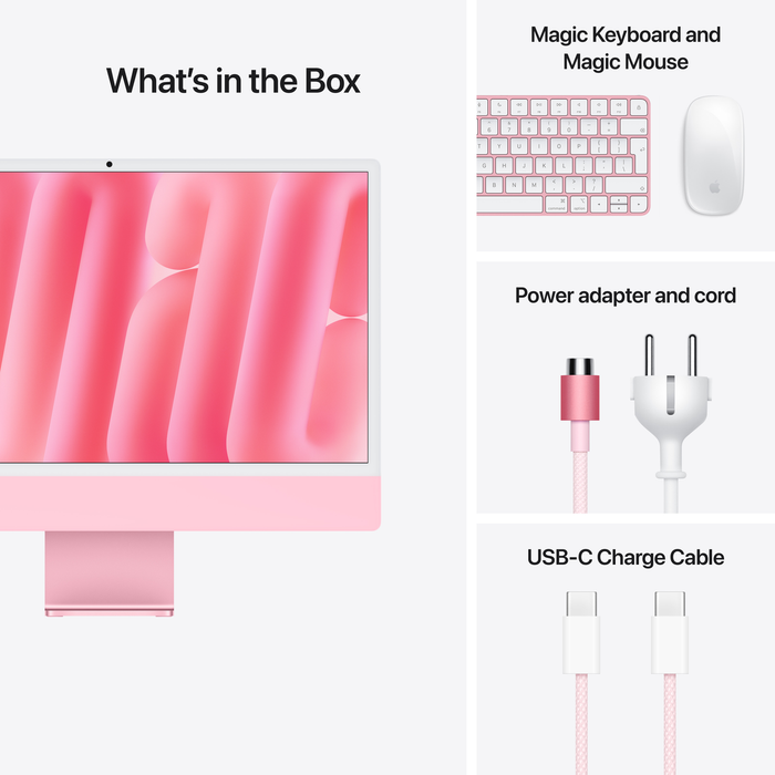 Apple iMac with Retina 4.5K Display 24" M4 Chip 16 GB Ram 256 GB SSD All-in-One PC All-in-One PC Apple