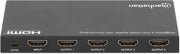 Manhattan 4K@60Hz 4-Port HDMI Splitter with Downscaling | 208369 Splitter Manhattan