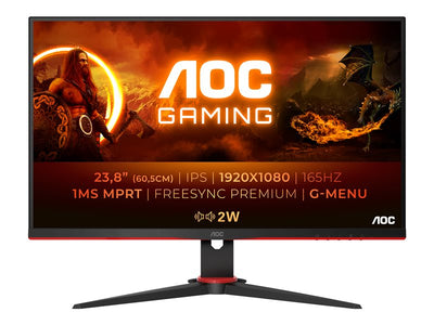 AOC 24G2SPAE/BK 24" Full HD 165Hz Gaming Monitor Gaming Monitor AOC