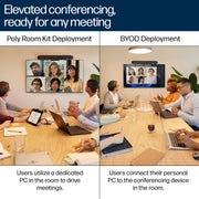 POLY Studio V52 USB Video Bar | A09D4AA#ABU Video Conferencing System Poly