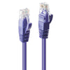 Lindy 7.5m Cat.6 U/UTP Network Cable, Purple | 48126