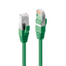 Lindy 7.5m CAT6a S/FTP LS0H Snagless Gigabit Network Cable, Green | 47682