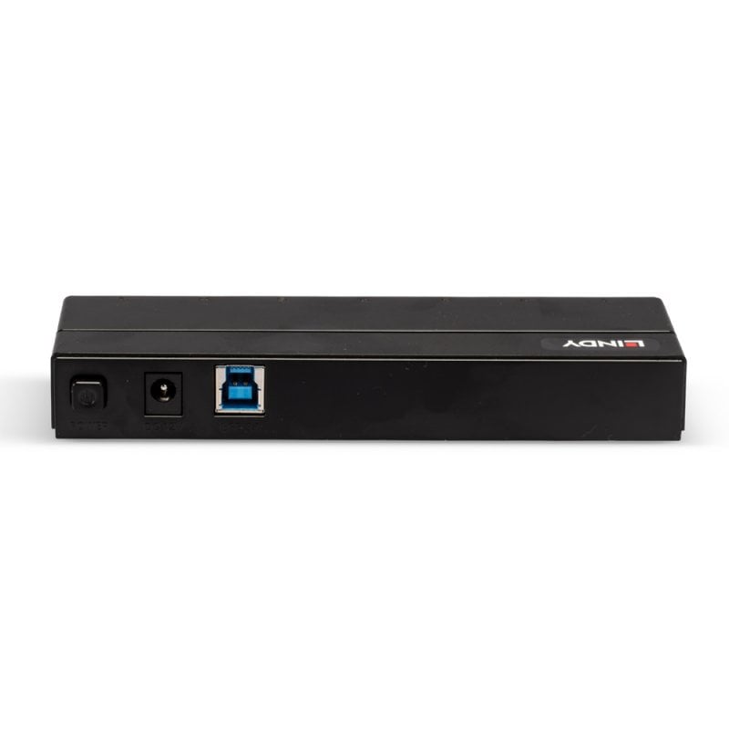 Lindy 7 Port USB 3.0 Hub | 43228 USB Hub & Docking Station Lindy