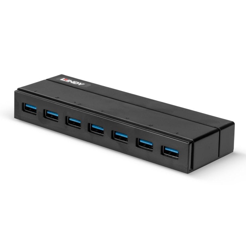 Lindy 7 Port USB 3.0 Hub | 43228 USB Hub & Docking Station Lindy