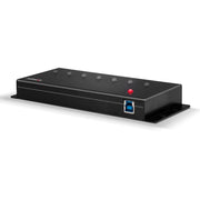 Lindy 7 Port USB 3.0 Metal Hub | 43128 USB Hub & Docking Station Lindy