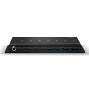 Lindy 7 Port USB 3.0 Metal Hub | 43128 USB Hub & Docking Station Lindy