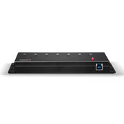 Lindy 7 Port USB 3.0 Metal Hub | 43128 USB Hub & Docking Station Lindy