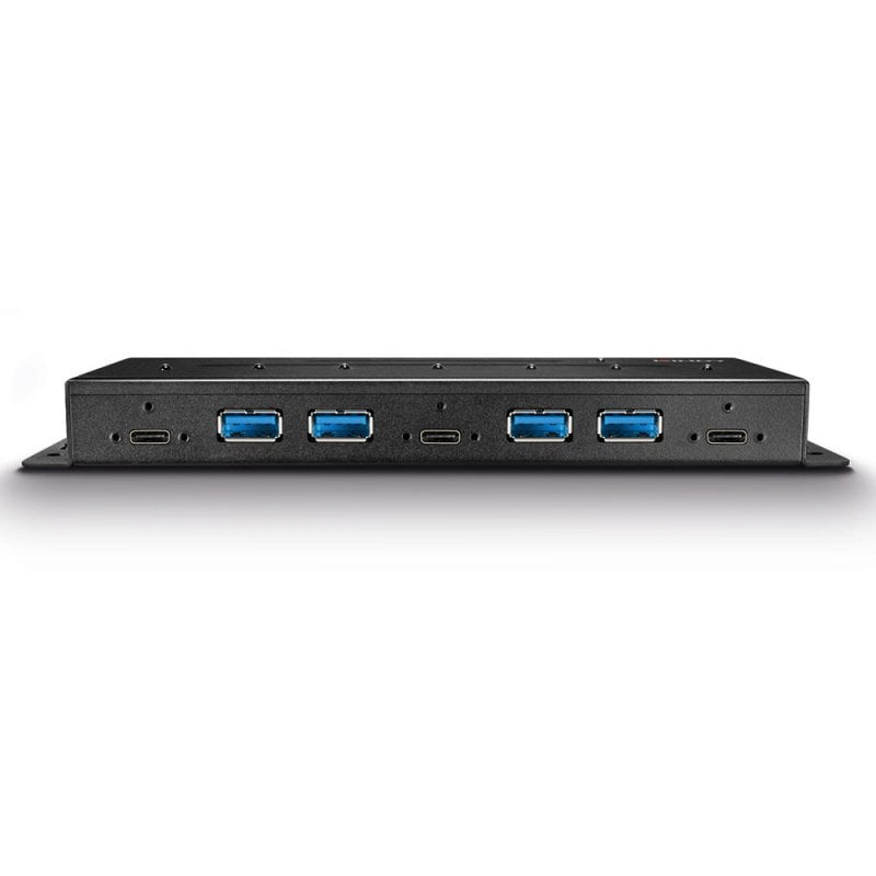Lindy 7 Port USB 3.2 Gen 2 Metal Hub | 43275 USB Hub & Docking Station Lindy