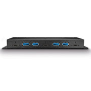 Lindy 7 Port USB 3.2 Gen 2 Metal Hub | 43275 USB Hub & Docking Station Lindy