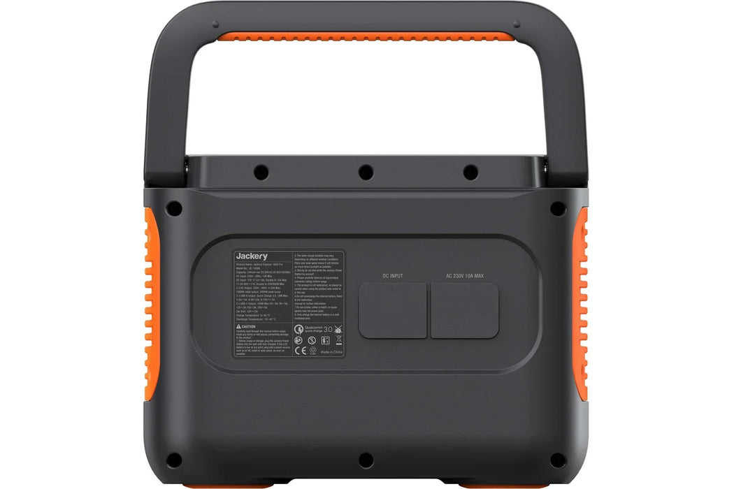 Jackery Explorer 1000 Pro 23200 mAh 1000 W 11.5 kg Portable Power Station Lithium-Ion | 70-1000-DEOR01 Jackery Power Stations Jackery