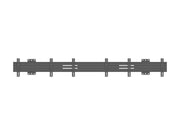 Multibrackets MBW3U Fixed M Wallmount Pro - (27"-32") Wall Mount Bracket Multibrackets