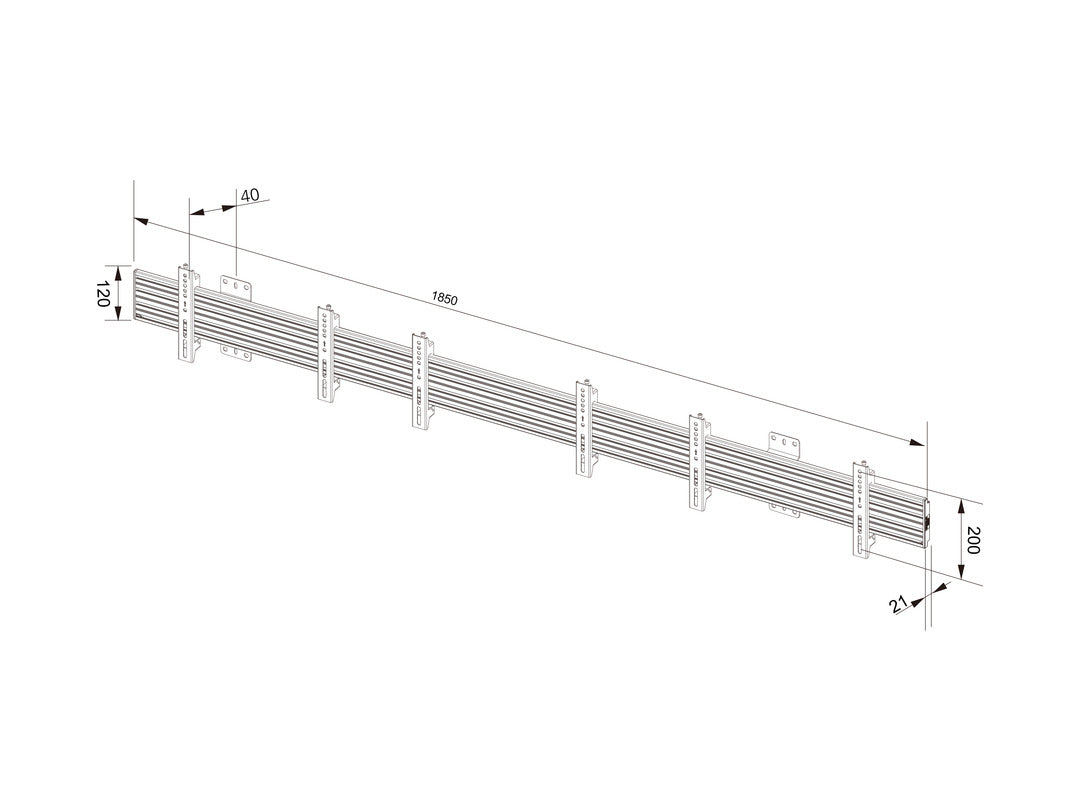 Multibrackets MBW3U Fixed M Wallmount Pro - (27"-32") Wall Mount Bracket Multibrackets