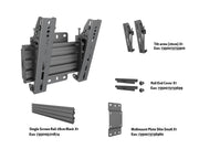 Multibrackets MBW1U Tilt 17" - 42" Pro Series Menu Board Wall Bracket For 1 Screen Wall Mount Bracket Multibrackets