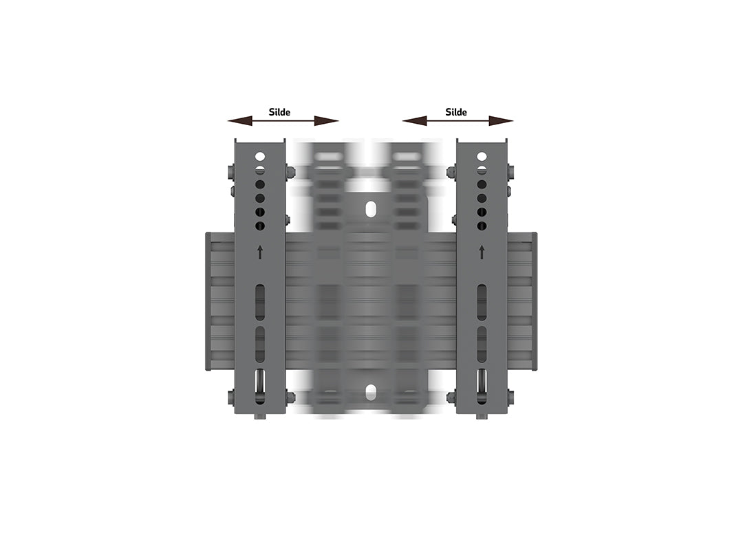 Multibrackets MBW1U Tilt 17" - 42" Pro Series Menu Board Wall Bracket For 1 Screen Wall Mount Bracket Multibrackets