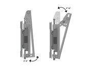 Multibrackets MBW1U Tilt 17" - 42" Pro Series Menu Board Wall Bracket For 1 Screen Wall Mount Bracket Multibrackets