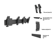 Multibrackets MBW2U Tilt 27"-32" Pro Series Menu Board Wall Bracket For 2 Screen Wall Mount Bracket Multibrackets