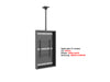 Multibrackets M Pro Series Enclosure 55" High Brightness Ceiling Medium Black Signage Display Enclosures Multibrackets