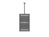Multibrackets M Pro Series Enclosure 55" High Brightness Ceiling Medium Black Signage Display Enclosures Multibrackets